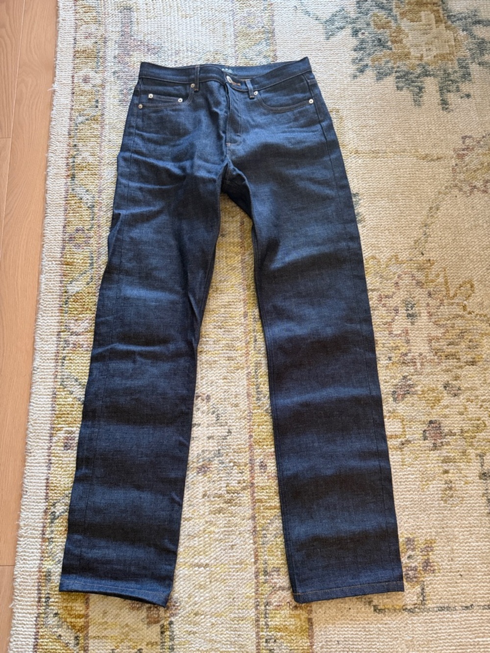 A.P.C. Standard Jeans Raw Indigo sz 30 Japanese selvedge denim men’s unisex $295